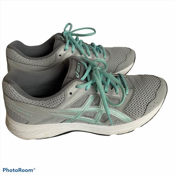 ASICS Sneakers Womens Size 9.5 GEL-Contend 5 Running Shoes teal - Picture 1 of 7